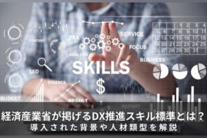 経済産業省が掲げるDX推進スキル標準とは？導入された背景や人材類型を解説